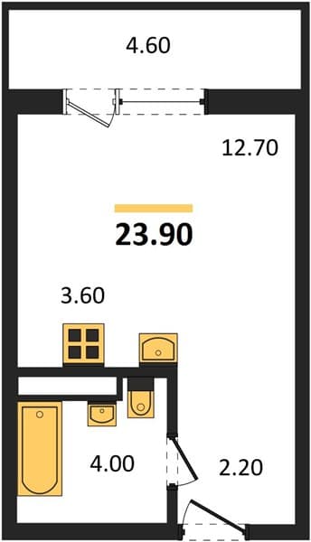 Studio Apartment in Lestoriya, Kudepsta, Sochi