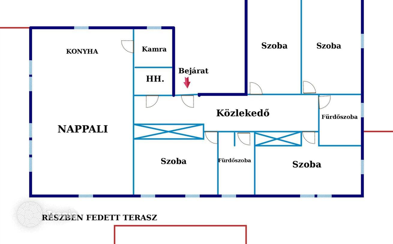 5-комнатные апартаменты в новостройке 185 м² в Районе XI (Уйбуде), Венгрия, фото 5
