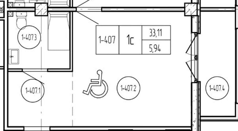 Studio Apartment in Luchi, Anapa