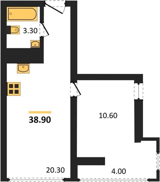 1-Bedroom Apartment with City and Mountain Views in Bytcha, Sochi