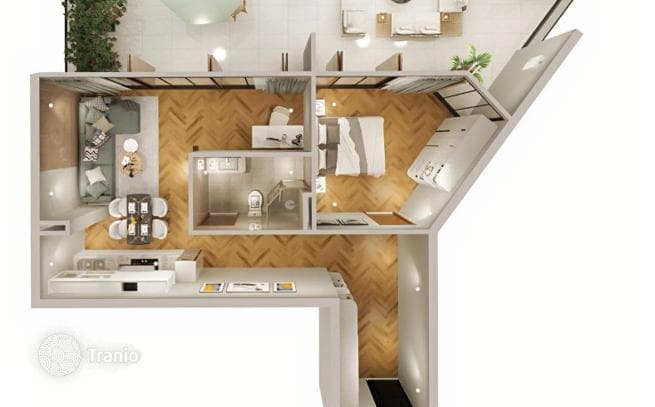 Bright Apartment with City Views in Premium Development, Tbilisi, photo 2