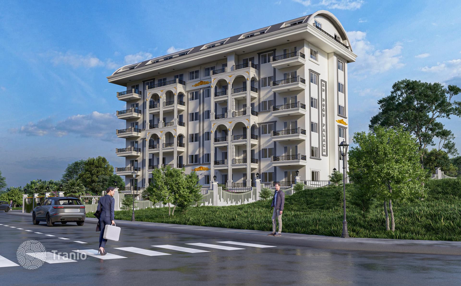 Apartments 900 m from the Sea in Demirtas, Alanya