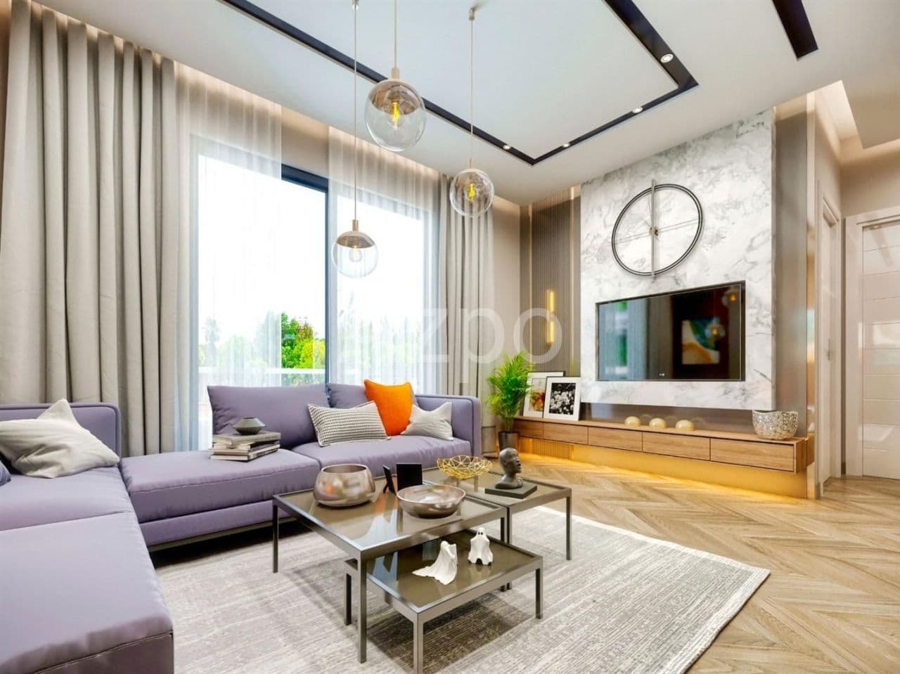 Апартаменты в Анталии, Турция, 50 м², фото 3
