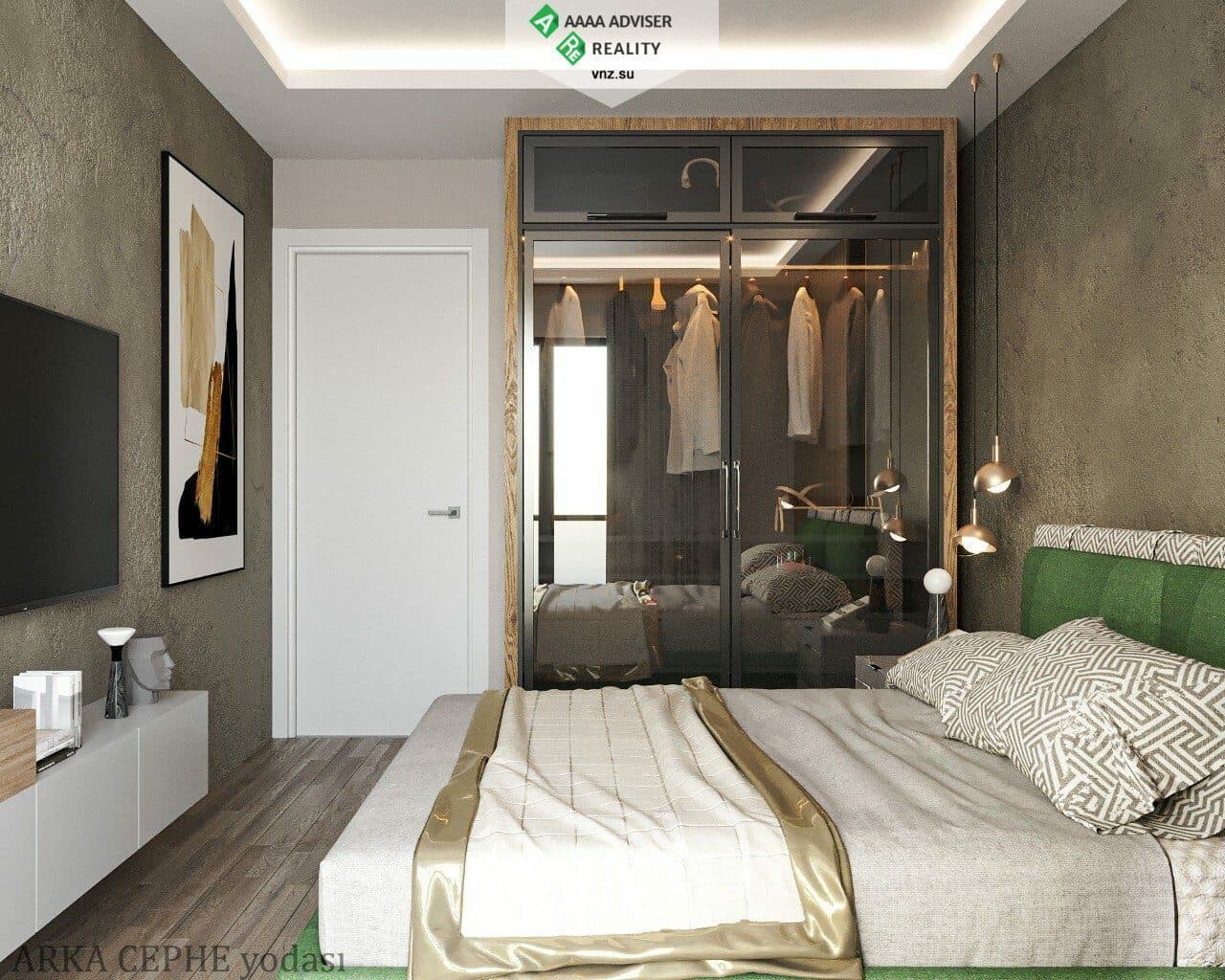 Квартира в Мерсине, Турция, 70 м²