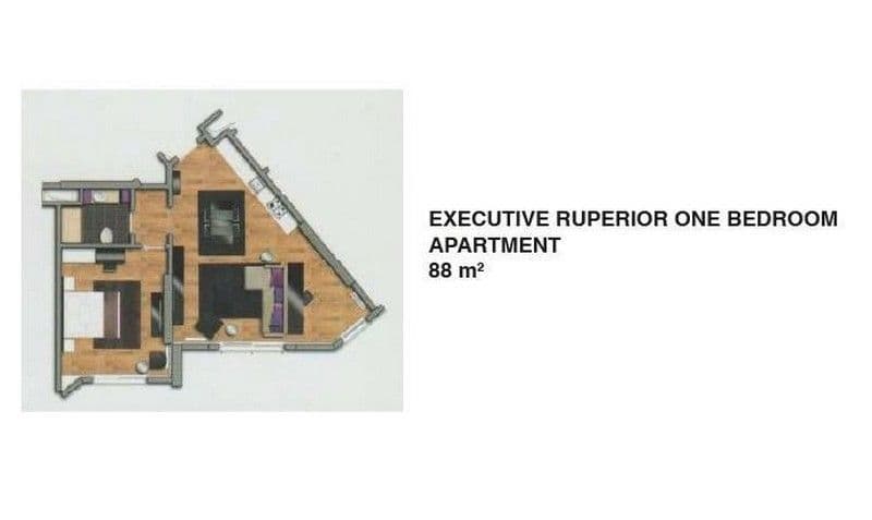 Апартаменты в Стамбуле, Турция, 78 м², фото 2