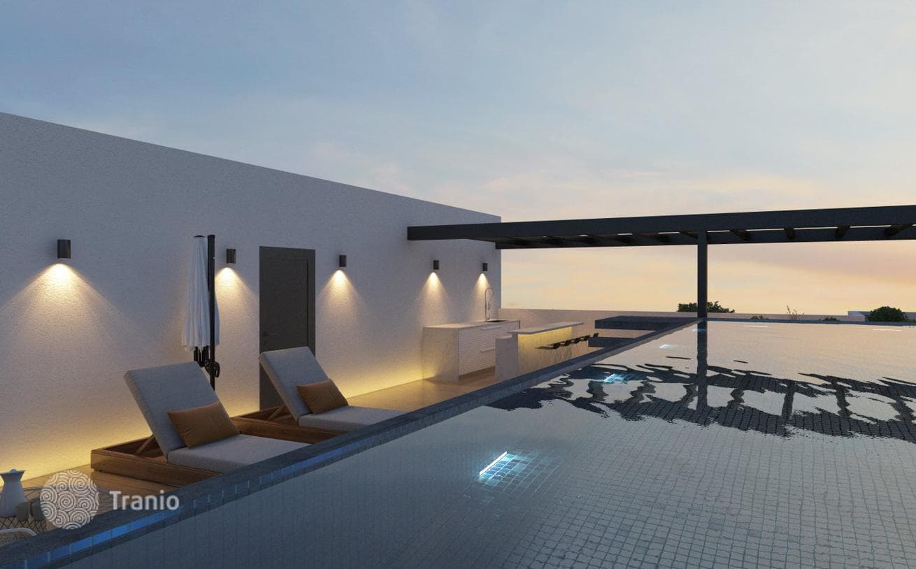 New Apartments with Shared Pool and Roof Terrace near the Beach in Larnaca