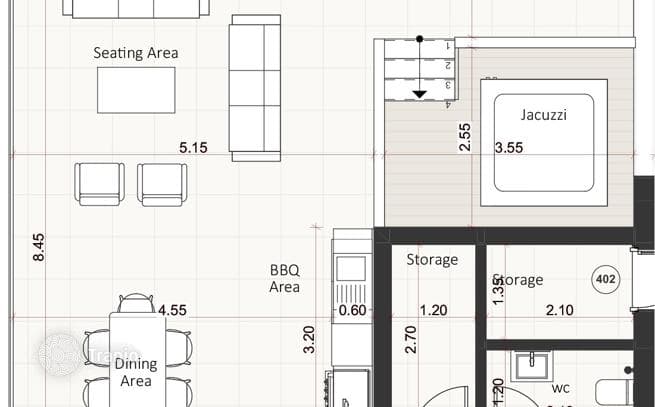 3-Bedroom Penthouse in Mesa Geitonia, Limassol, photo 3
