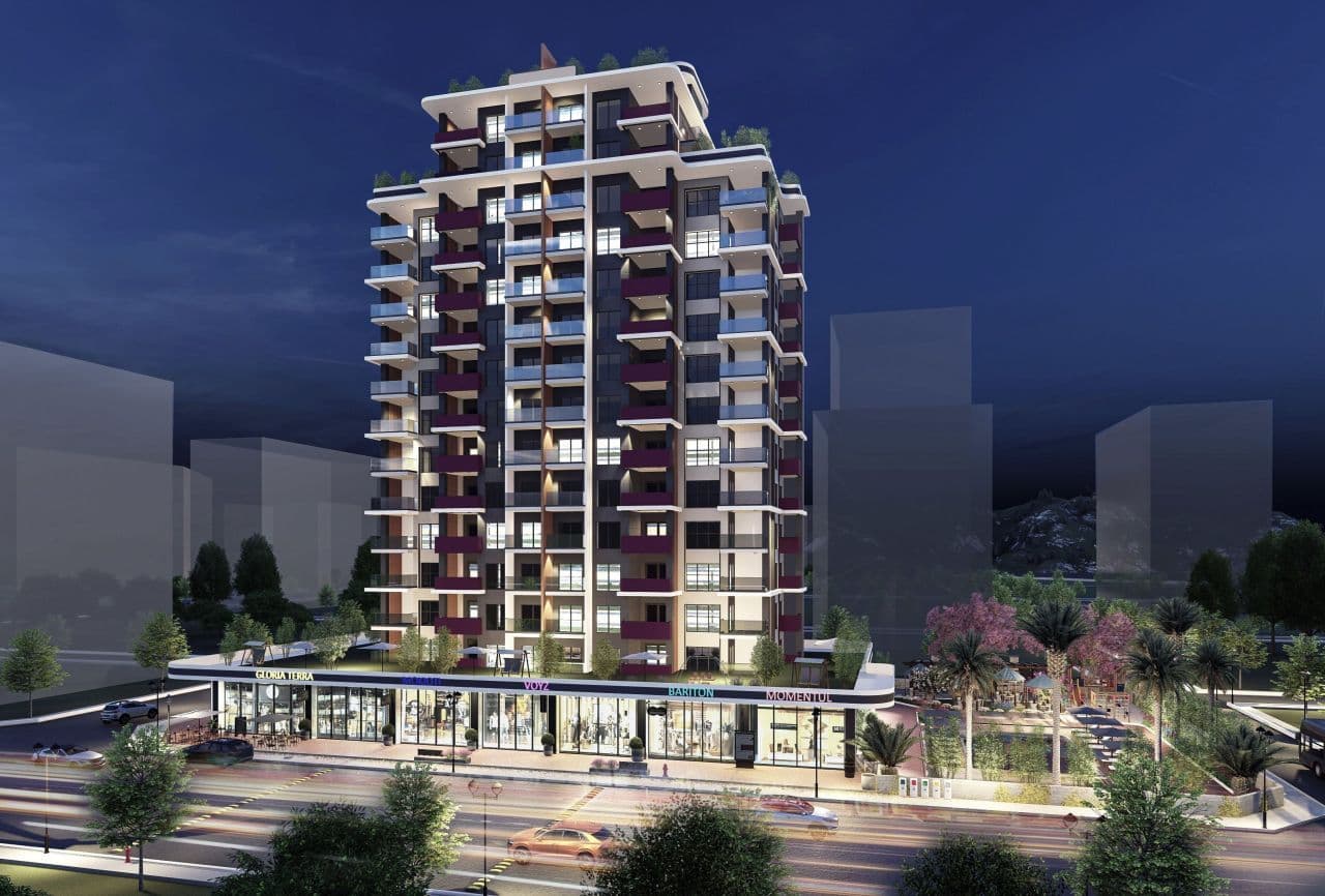 Апартаменты в Мерсине, Турция, 100 м², фото 2