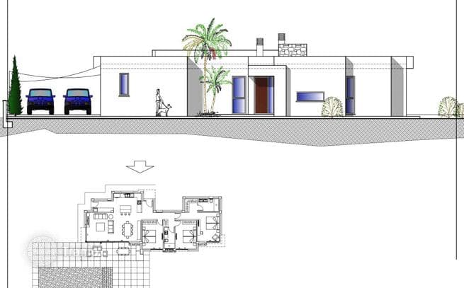 3-комнатный коттедж 166 м² в Кальпе, Испания
