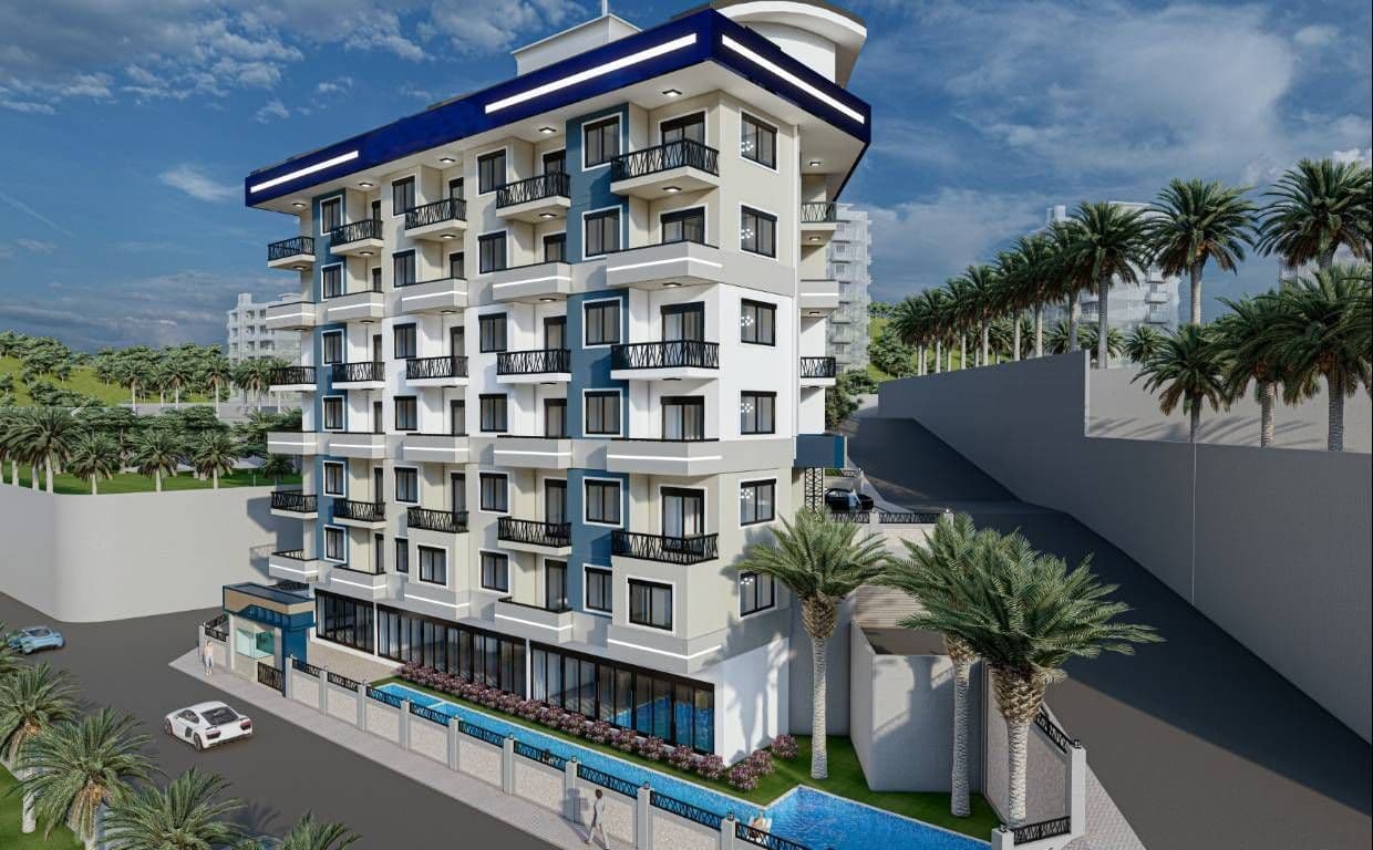 Апартаменты в Алании, Турция, 50 м², фото 3