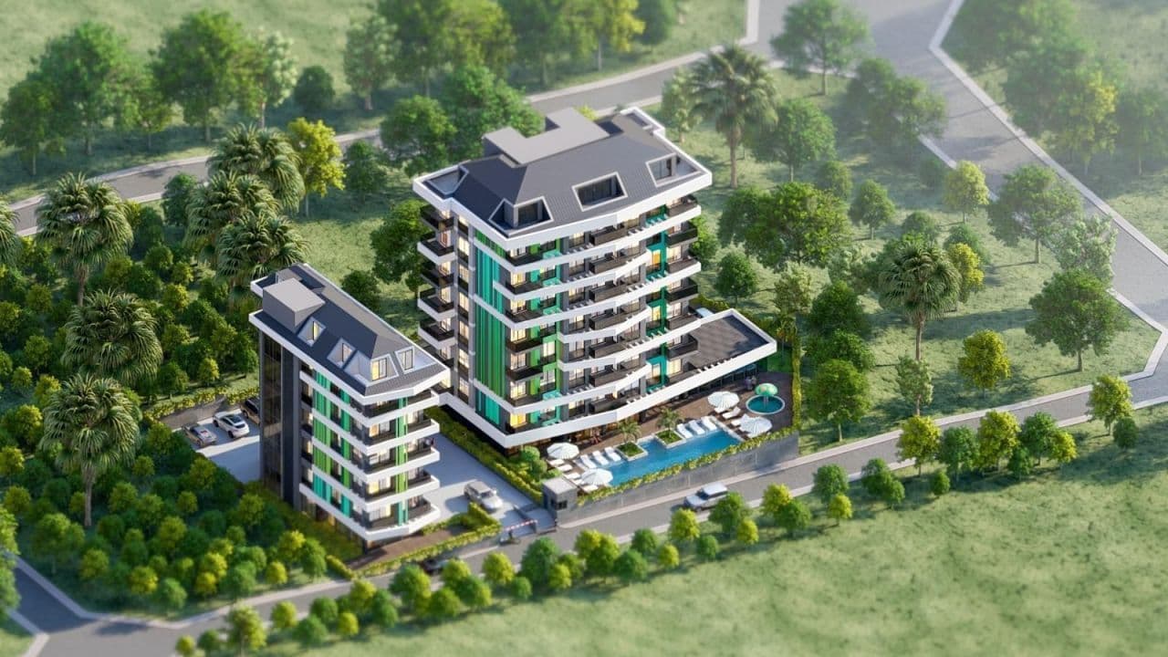 Квартира в Авсалларе, Турция, 54 м²