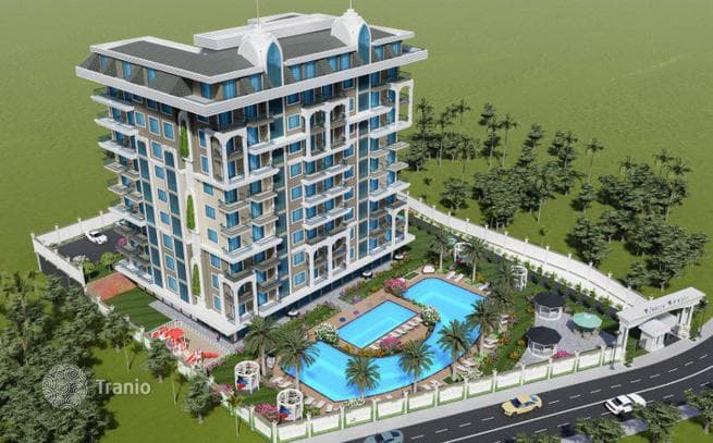 New Guarded Residential Complex with Pools, Water Park and Spa in Alanya, photo 4