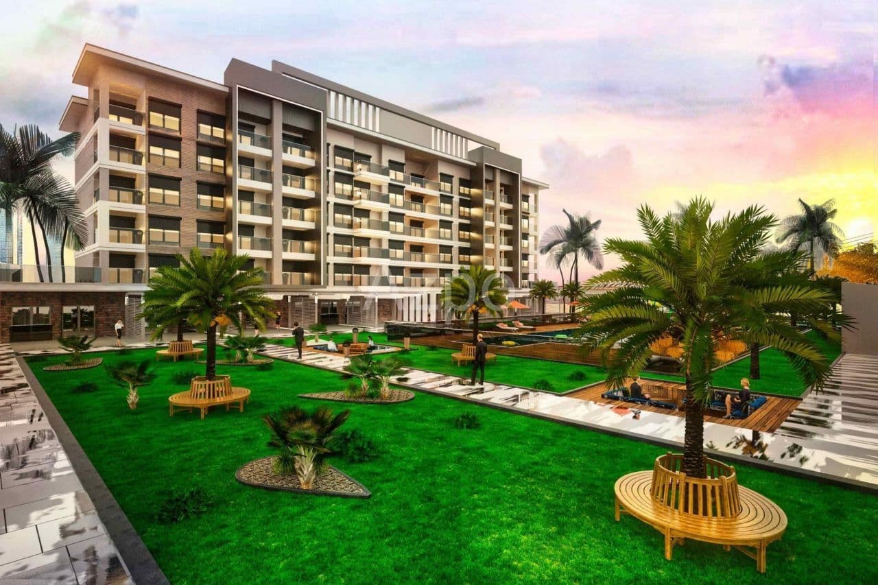 Апартаменты в Анталии, Турция, 63 м²
