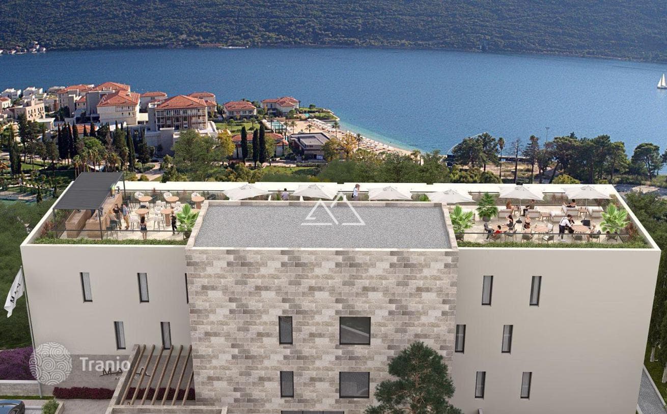 1-Bedroom Apartment with Sea View in Herceg Novi, Montenegro