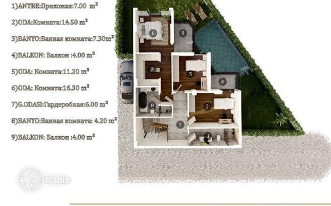 5-Bedroom (5+1) Villa with Private Pool and Sauna in Dosemealti, Antalya, photo 5