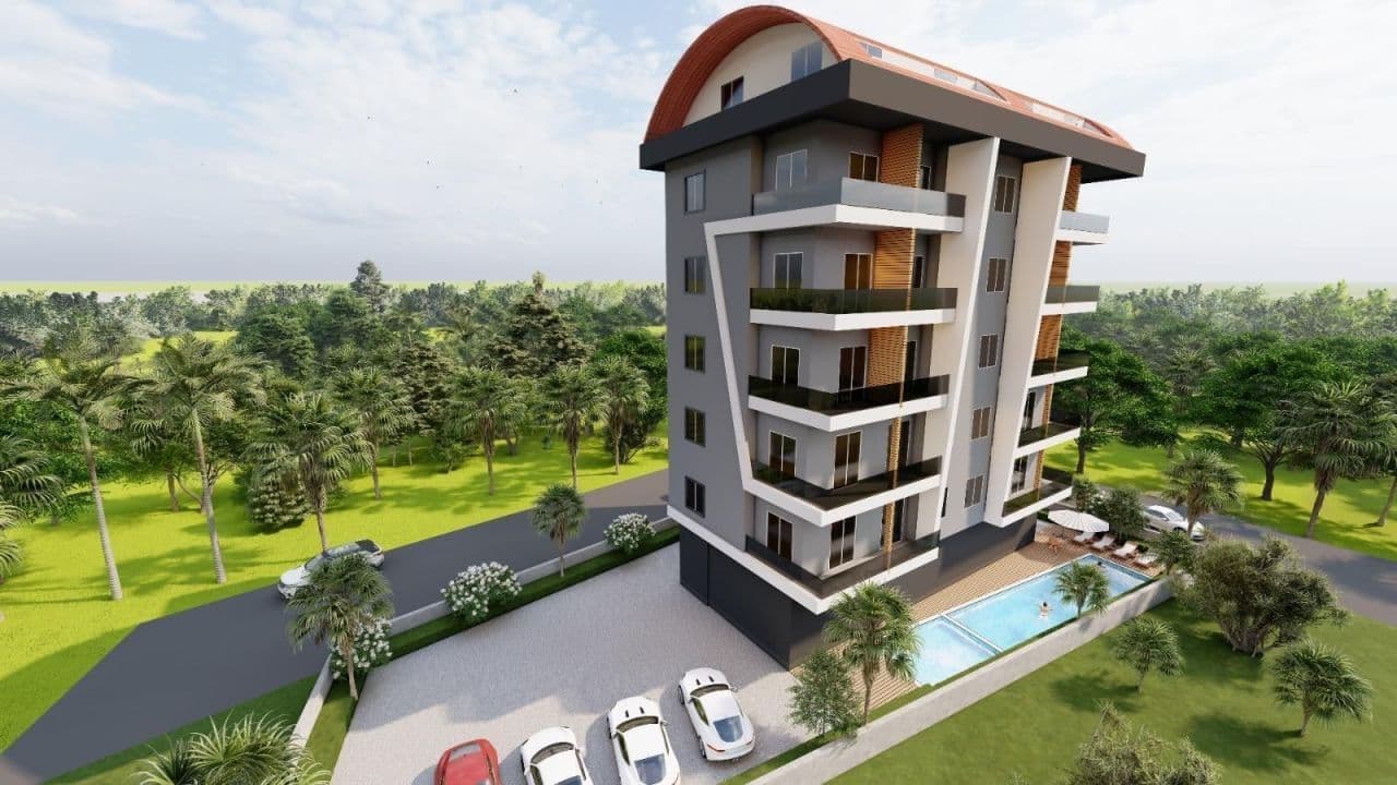 Квартира в Авсалларе, Турция, 55 м², фото 3