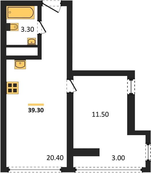 1-Bedroom Apartment with City and Mountain Views in Bytkha, Sochi