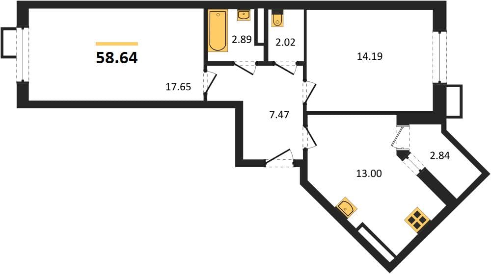 Apartment in Sady u Morya, Temryuk