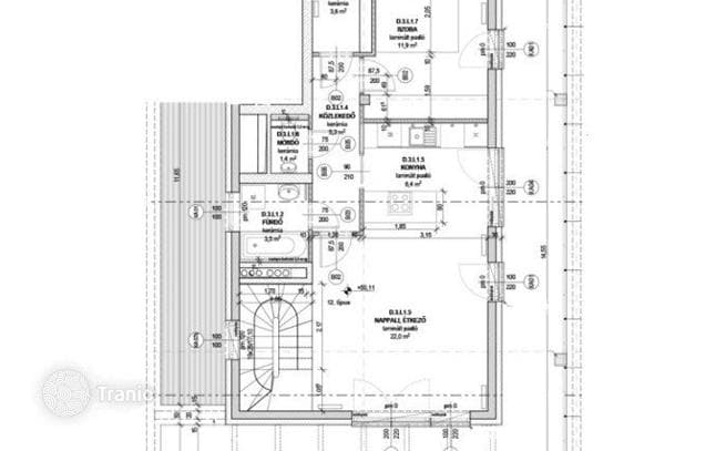 3-комнатная квартира 111 м² в Районе XV, Венгрия, фото 2