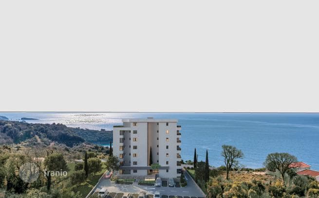 New Apartments with Sea View and Parking in Dobrota, Bar, photo 3