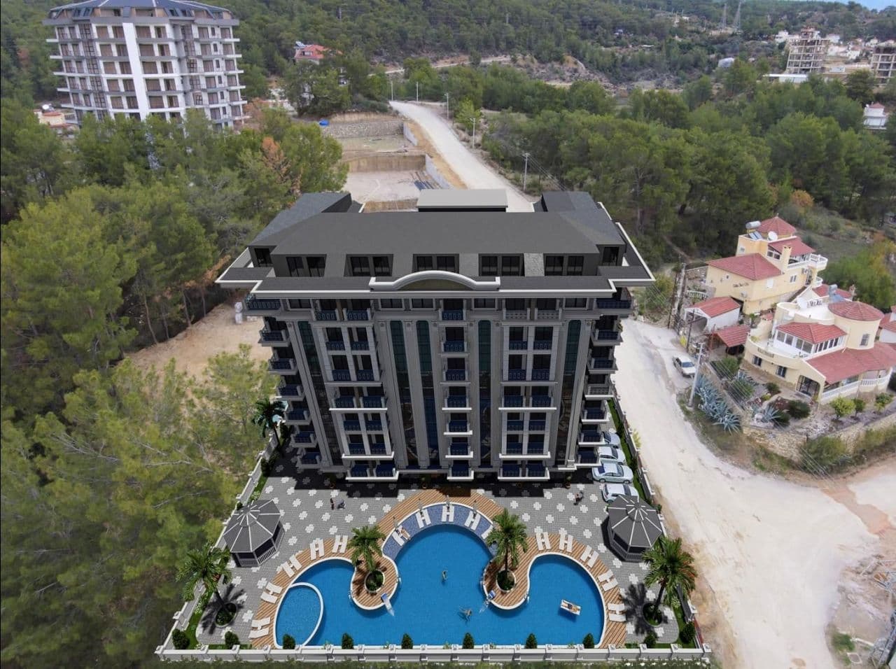 Квартира в Авсалларе, Турция, 40 м², фото 3