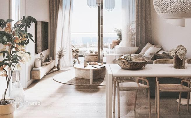 1-Bedroom Apartment 650 m from the Beach in Avsallar, Alanya