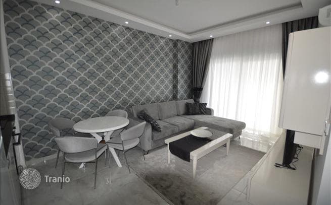 Furnished Apartment with Balcony in Oba, Alanya