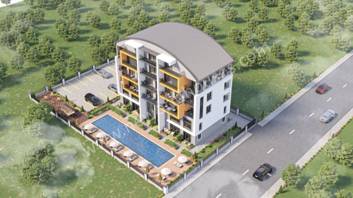 Апартаменты в Анталии, Турция, 45 м²