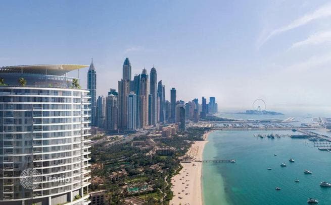 Новый жилой комплекс Palm Beach Towers на берегу моря в районе The Palm Jumeirah, Дубай, ОАЭ