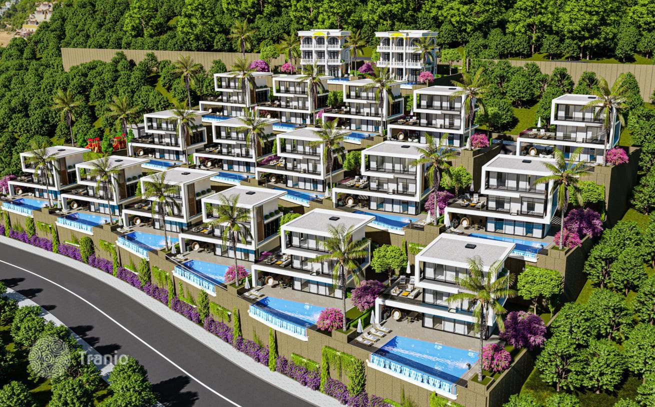 3–4-Bedroom Villas with Private Pools and Large Terraces in Bektash, Alanya, photo 2