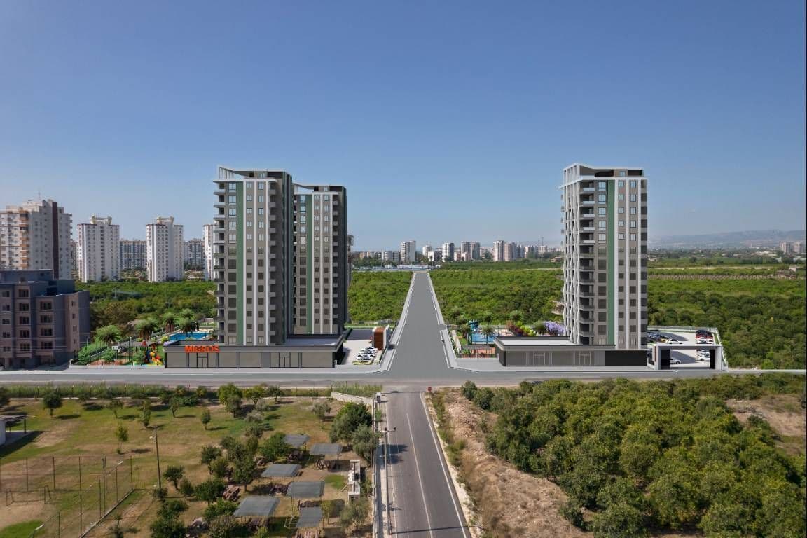 Апартаменты в Мерсине, Турция, 121 м², фото 2