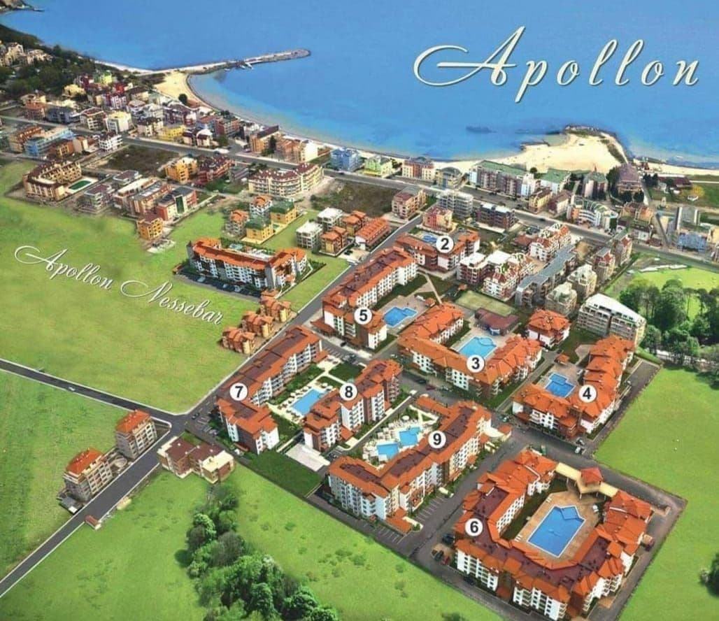 Квартира в Несебре, Болгария, 82 м², фото 2