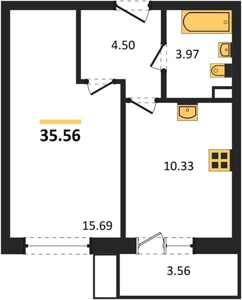 Studio Apartment in Sady u Morya, Temryuk