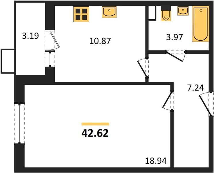 Studio Apartment in Sady u Morya, Temryuk