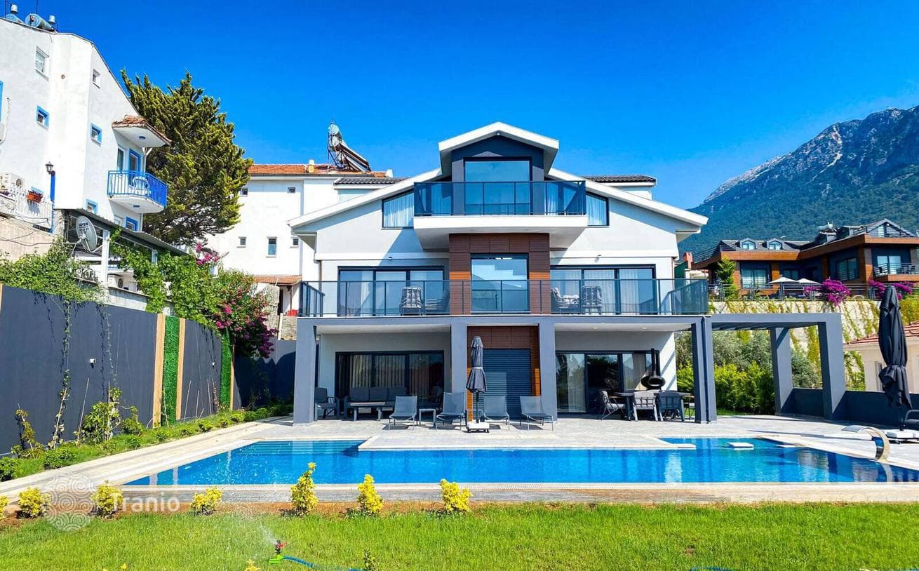 4-Bedroom (4+1) Villa with Private Pool and Landscaped Gardens in Oludeniz, Fethiye