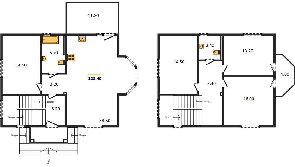 3-Bedroom House 123.4 m² in Temryuk