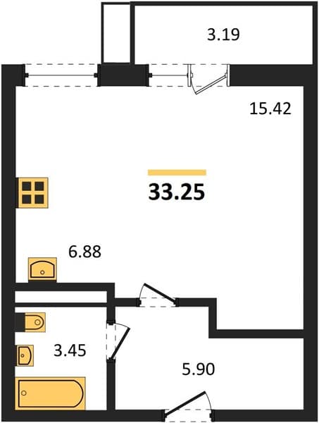 Studio Apartment in Sady u Morya, Temryuk