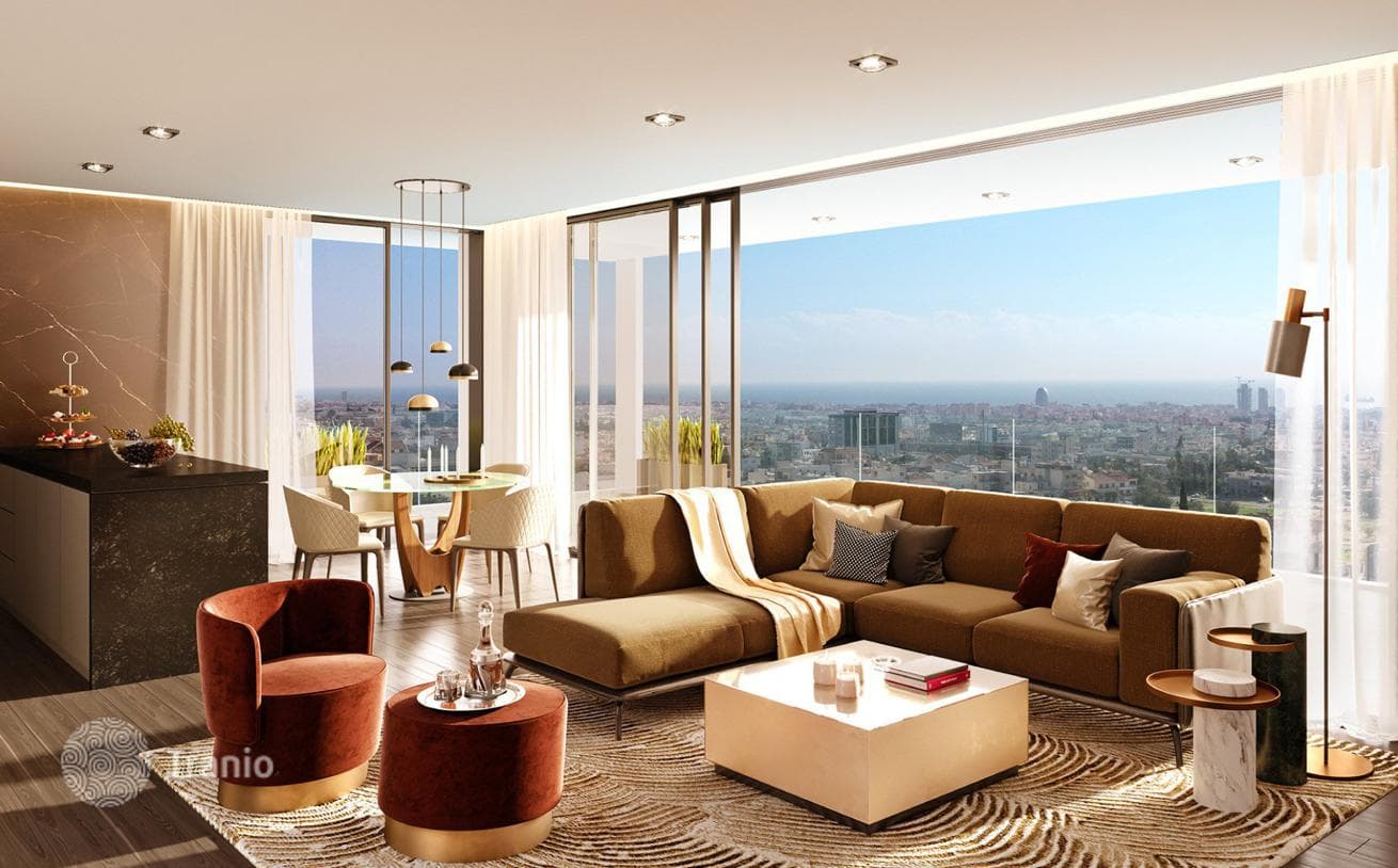 Apartment with Panoramic City View in Limassol, photo 3