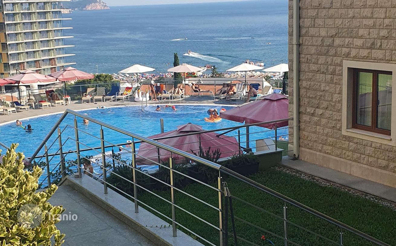 1-Bedroom Furnished Apartment with Sea View in Becici, Budva