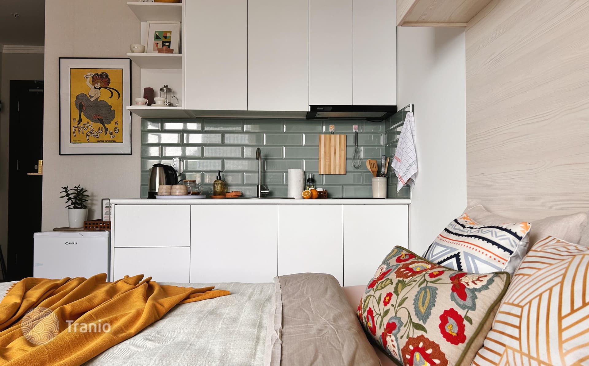Studio with Sea and Mountain Views in Batumi, Georgia