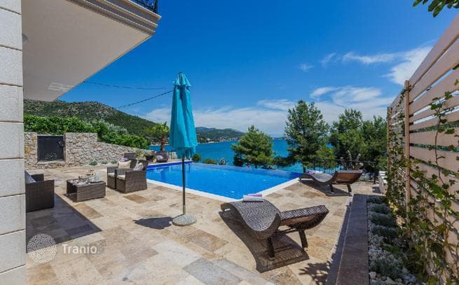 4-Bedroom Beachfront Villa with Private Pool in Trogir