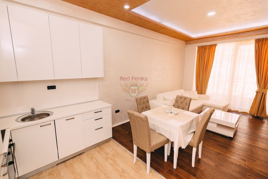 Квартира в Будве, Черногория, 49 м², фото 4