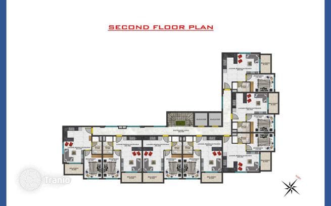 New Apartments with Shared Pool in Oba, Alanya, photo 4