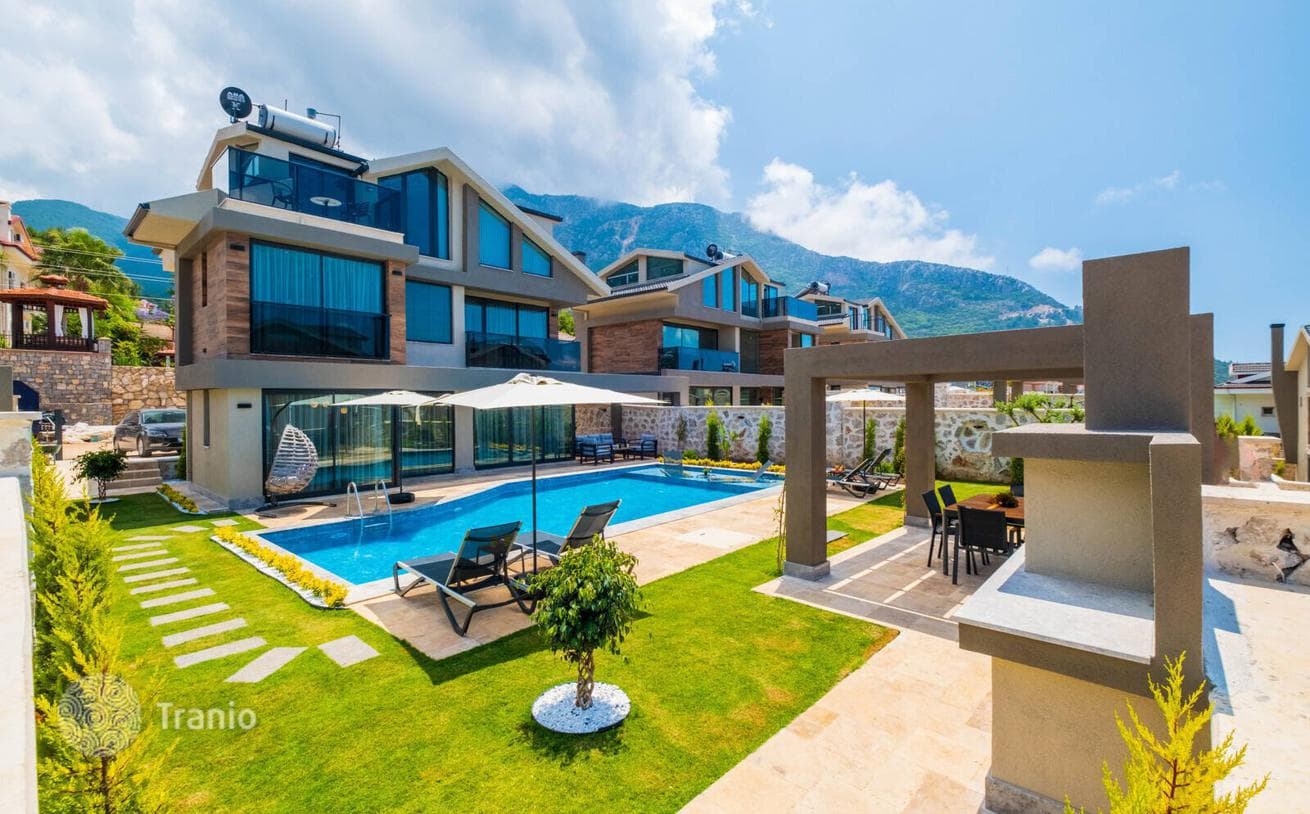 3-Bedroom (3+1) Villa with Private Heated Pool and Sauna in Oludeniz, Fethiye
