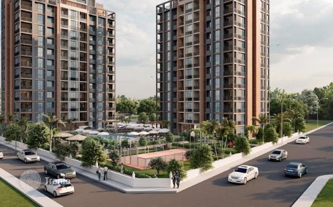 2-Bedroom (2+1) Apartment in New Complex, Mezitli, Mersin