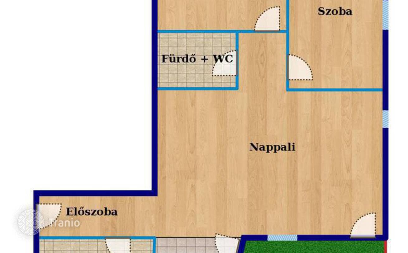 3-комнатная квартира 75 м² в Будапеште, Венгрия