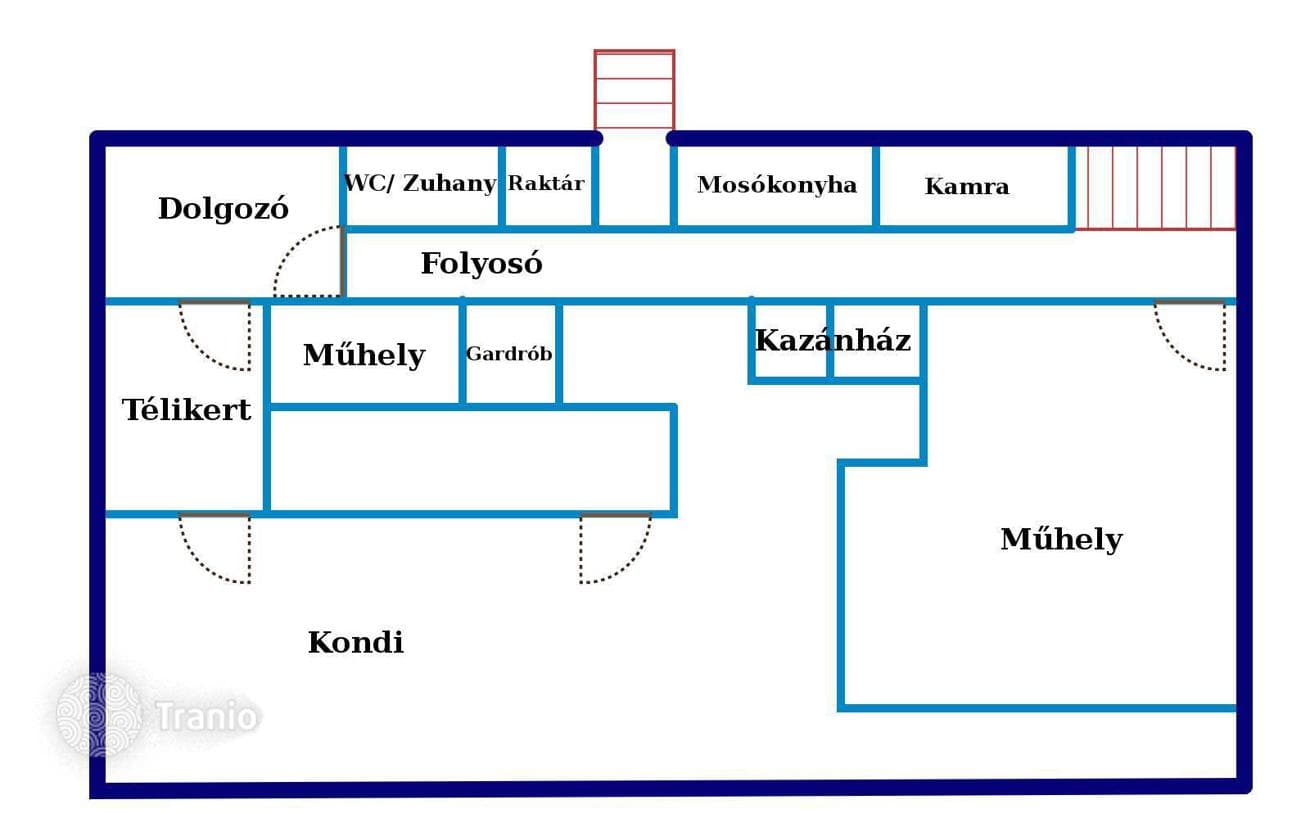 6-комнатный дом в городе 389 м² в Районе II, Венгрия, фото 3