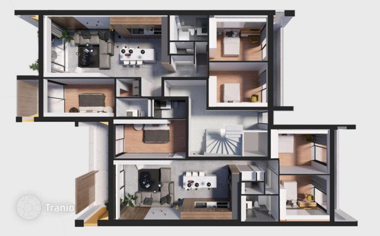3-комнатные апартаменты в новостройке 140 м² в Терми, Греция, фото 2