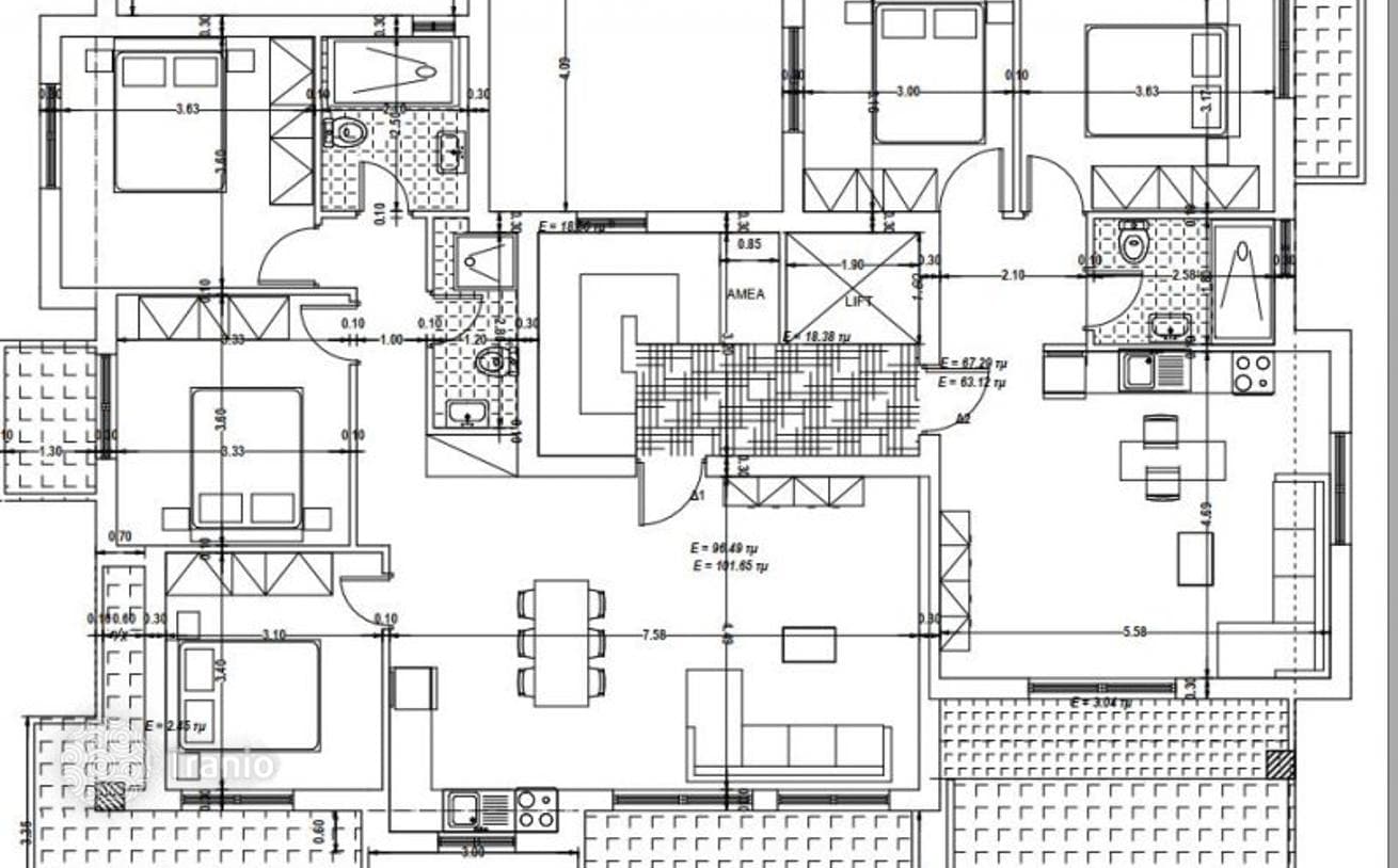 3-комнатные апартаменты в новостройке 128 м² в Пилее, Греция