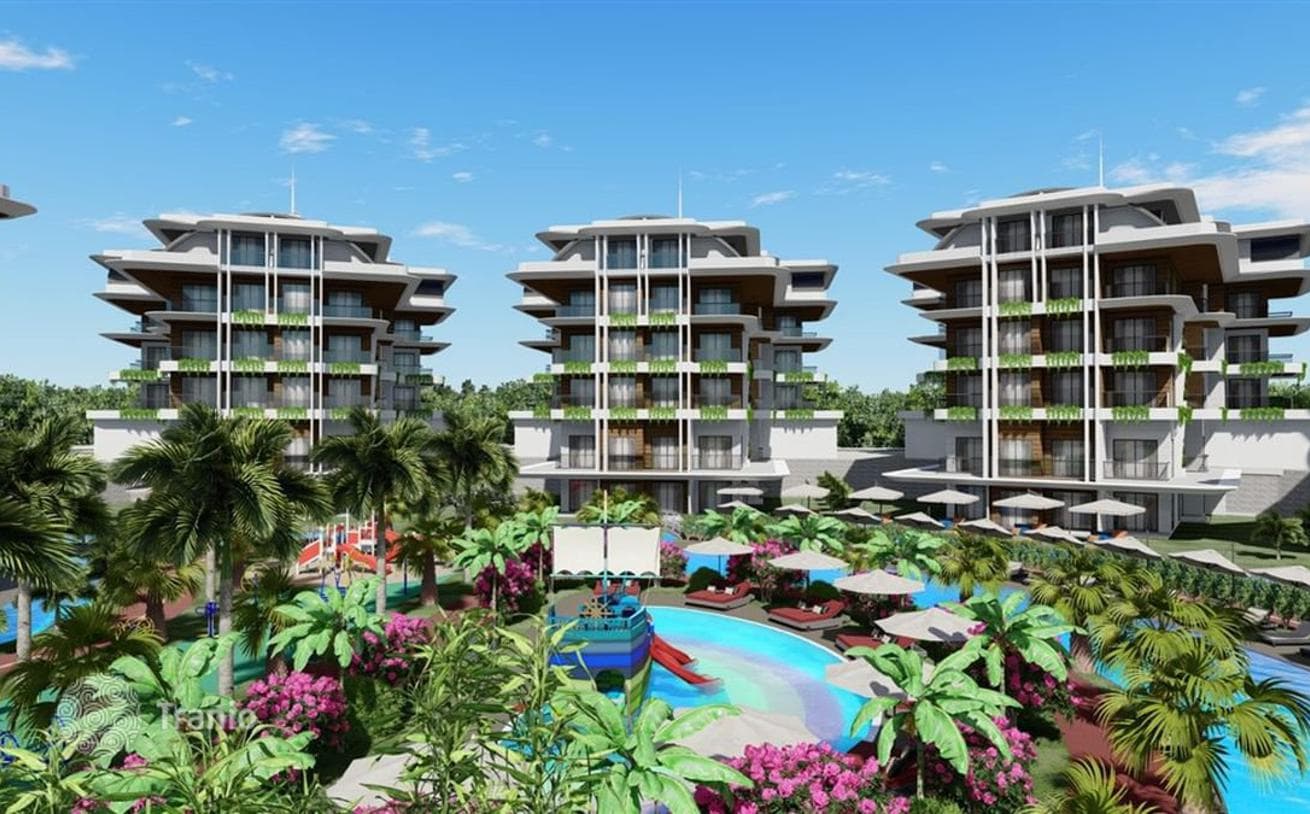 Spacious Apartments in Residential Complex in Oba, Alanya